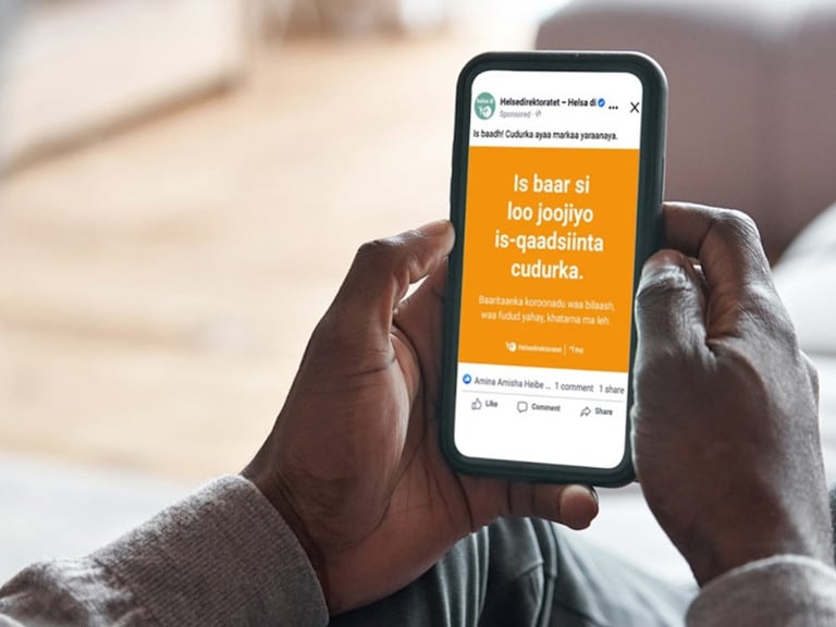 Illustrasjonsfoto fra kampanjen test deg