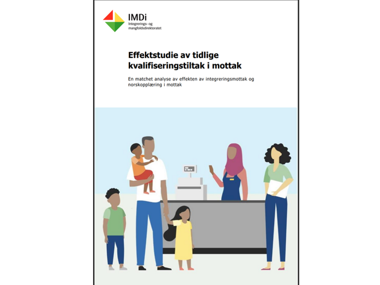 Effektstudie av tidlige kvalifiseringstiltak i mottak
