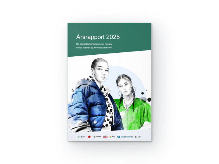 En bok med et bilde av to personer på.