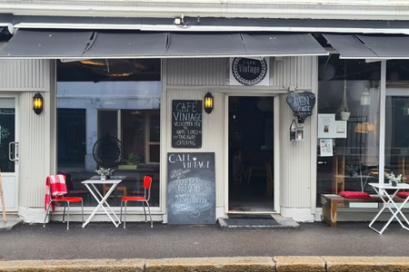 Cafe Vintage i Sandefjord
