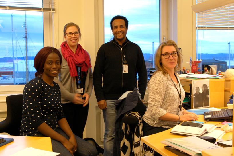 Arbeidsgiverteamet ved Kvalifiseringssenteret i Trondheim